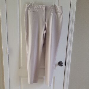 Talbots Light Beige Cropped Pants